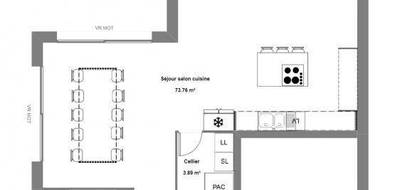 Terrain et maison à Chessy en Seine-et-Marne (77) de 928 m² à vendre au prix de 905365€ - 4