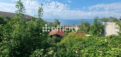 Terrain à Évian-les-Bains en Haute-Savoie (74) de 800 m² à vendre au prix de 240000€ - 2