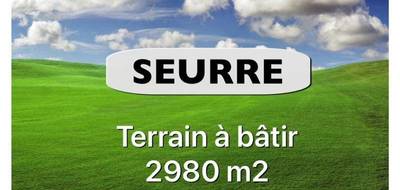 Terrain à Seurre en Côte-d'Or (21) de 2980 m² à vendre au prix de 76000€ - 1