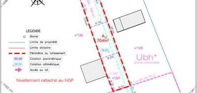 Terrain à Sarzeau en Morbihan (56) de 1001 m² à vendre au prix de 162750€ - 4
