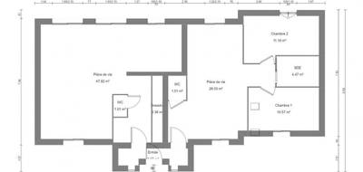 Terrain et maison à Bézu-la-Forêt en Eure (27) de 1000 m² à vendre au prix de 402590€ - 3