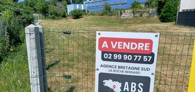 Terrain à Marzan en Morbihan (56) de 696 m² à vendre au prix de 67800€ - 1