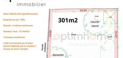 Terrain à Soisy-sous-Montmorency en Val-d'Oise (95) de 301 m² à vendre au prix de 232000€ - 2