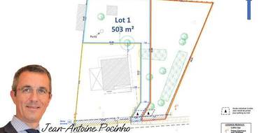Terrain à Labastidette en Haute-Garonne (31) de 503 m² à vendre au prix de 75000€ - 1