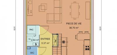 Terrain et maison à Pontoise en Val-d'Oise (95) de 440 m² à vendre au prix de 399800€ - 3