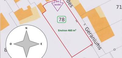 Terrain à Pompaire en Deux-Sèvres (79) de 460 m² à vendre au prix de 13000€ - 2