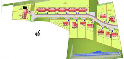 Terrain à Lumbres en Pas-de-Calais (62) de 569 m² à vendre au prix de 65500€ - 4
