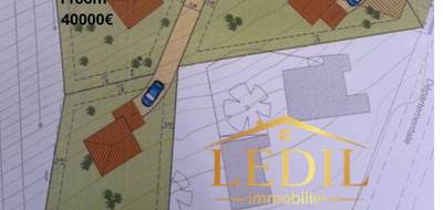 Terrain à Moissac en Tarn-et-Garonne (82) de 1166 m² à vendre au prix de 40000€ - 2