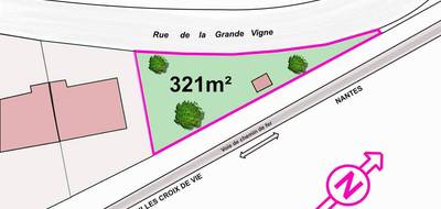 Terrain à Saint-Hilaire-de-Riez en Vendée (85) de 321 m² à vendre au prix de 99500€ - 2