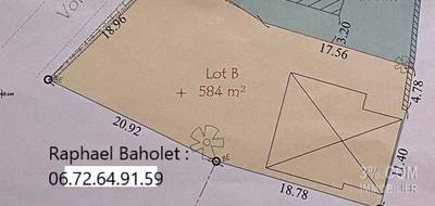 Terrain à Nivillac en Morbihan (56) de 584 m² à vendre au prix de 65000€ - 2