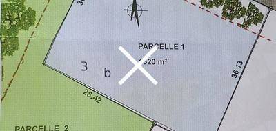 Terrain à Aumagne en Charente-Maritime (17) de 1802 m² à vendre au prix de 42000€ - 2