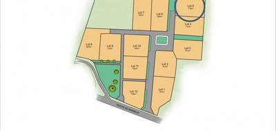 Terrain à Saint-Aubin-d'Écrosville en Eure (27) de 710 m² à vendre au prix de 59900€ - 1