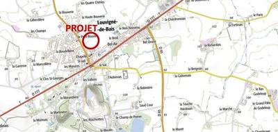 Terrain à Louvigné-de-Bais en Ille-et-Vilaine (35) de 315 m² à vendre au prix de 32000€ - 2