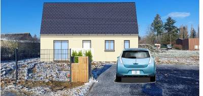Terrain et maison à La Loupe en Eure-et-Loir (28) de 90 m² à vendre au prix de 240000€ - 1