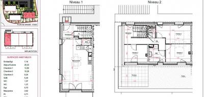 Appartement à Illzach en Haut-Rhin (68) de 88 m² à vendre au prix de 266670€ - 1