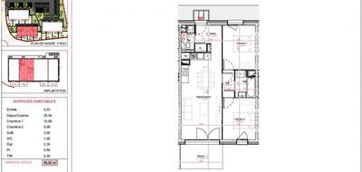 Appartement à Illzach en Haut-Rhin (68) de 59 m² à vendre au prix de 185075€ - 1