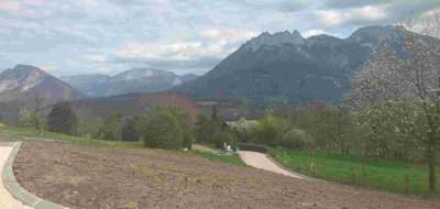 Terrain à Saint-Jorioz en Haute-Savoie (74) de 524 m² à vendre au prix de 345000€ - 2