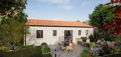 Terrain et maison à Champagné-les-Marais en Vendée (85) de 430 m² à vendre au prix de 215140€ - 2