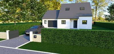 Terrain et maison à Guignecourt en Oise (60) de 960 m² à vendre au prix de 279565€ - 1