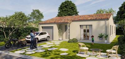 Terrain et maison à Clessé en Deux-Sèvres (79) de 600 m² à vendre au prix de 181407€ - 1