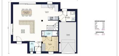Terrain et maison à Mûrs-Erigné en Maine-et-Loire (49) de 603 m² à vendre au prix de 392290€ - 3