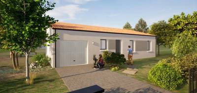 Terrain et maison à Mouzeuil-Saint-Martin en Vendée (85) de 647 m² à vendre au prix de 184425€ - 1