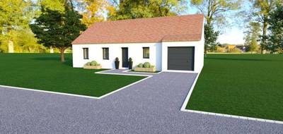 Terrain et maison à Abbeville-Saint-Lucien en Oise (60) de 1014 m² à vendre au prix de 264500€ - 2