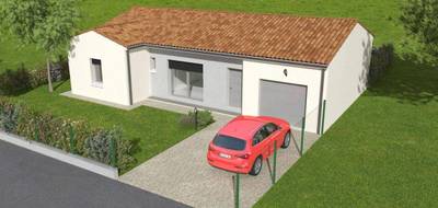 Terrain et maison à Aigondigné en Deux-Sèvres (79) de 497 m² à vendre au prix de 245352€ - 1