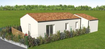 Terrain et maison à Reffannes en Deux-Sèvres (79) de 550 m² à vendre au prix de 139681€ - 2