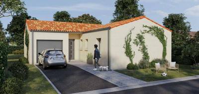 Terrain et maison à Largeasse en Deux-Sèvres (79) de 750 m² à vendre au prix de 166227€ - 1