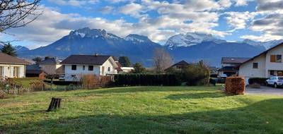 Terrain à Saint-Jorioz en Haute-Savoie (74) de 855 m² à vendre au prix de 550000€ - 1