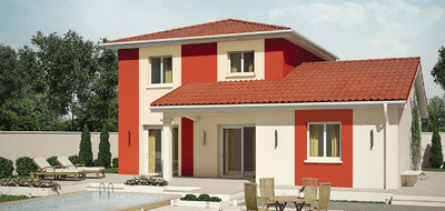 Terrain et maison à Vaugneray en Rhône (69) de 90 m² à vendre au prix de 446200€ - 1