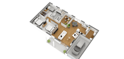 Terrain et maison à Guéret en Creuse (23) de 105 m² à vendre au prix de 202447€ - 4