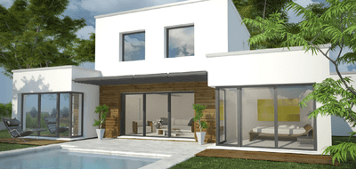 Terrain et maison à Genas en Rhône (69) de 130 m² à vendre au prix de 659000€ - 1