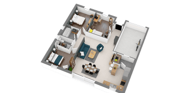 Terrain et maison à Podensac en Gironde (33) de 900 m² à vendre au prix de 258237€ - 3
