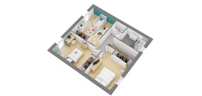 Terrain et maison à Vallet en Loire-Atlantique (44) de 506 m² à vendre au prix de 246862€ - 3