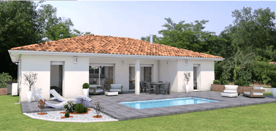 Terrain et maison à Saubrigues en Landes (40) de 90 m² à vendre au prix de 345000€ - 1