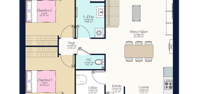 Terrain et maison à Angers en Maine-et-Loire (49) de 480 m² à vendre au prix de 417449€ - 3