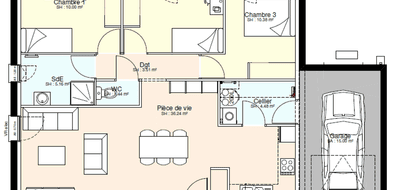 Terrain et maison à Fors en Deux-Sèvres (79) de 618 m² à vendre au prix de 183044€ - 2