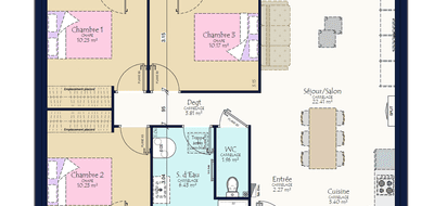 Terrain et maison à Étriché en Maine-et-Loire (49) de 416 m² à vendre au prix de 173324€ - 3