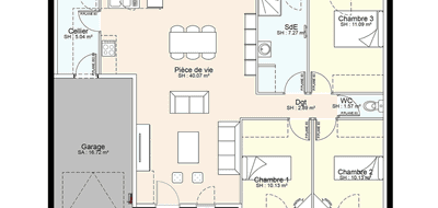 Terrain et maison à Aigondigné en Deux-Sèvres (79) de 396 m² à vendre au prix de 165300€ - 3