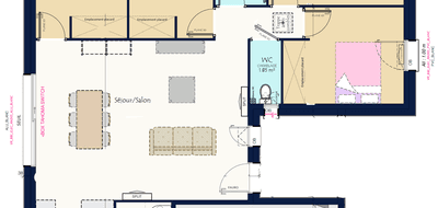 Terrain et maison à Étriché en Maine-et-Loire (49) de 416 m² à vendre au prix de 232828€ - 2