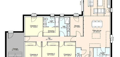 Terrain et maison à Brioux-sur-Boutonne en Deux-Sèvres (79) de 770 m² à vendre au prix de 286824€ - 3