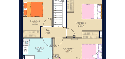 Terrain et maison à Fontenay-le-Comte en Vendée (85) de 1001 m² à vendre au prix de 185305€ - 4