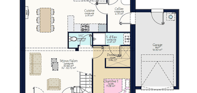 Terrain et maison à Ingrandes-Le Fresne sur Loire en Maine-et-Loire (49) de 437 m² à vendre au prix de 257937€ - 3