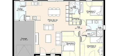 Terrain et maison à Fors en Deux-Sèvres (79) de 618 m² à vendre au prix de 196495€ - 3