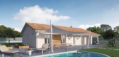 Terrain et maison à Saint-Trivier-sur-Moignans en Ain (01) de 700 m² à vendre au prix de 288000€