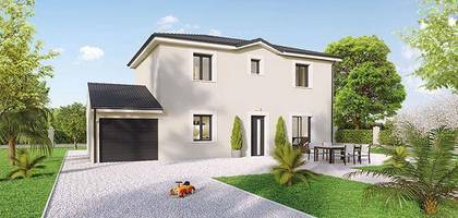 Terrain et maison à Tramoyes en Ain (01) de 907 m² à vendre au prix de 416200€