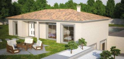 Terrain et maison à Vaugneray en Rhône (69) de 764 m² à vendre au prix de 454900€