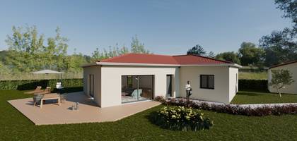 Terrain et maison à Charols en Drôme (26) de 930 m² à vendre au prix de 410000€